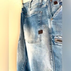 GStar Raw Air Defense Skinny Jeans Denim Size 36x32